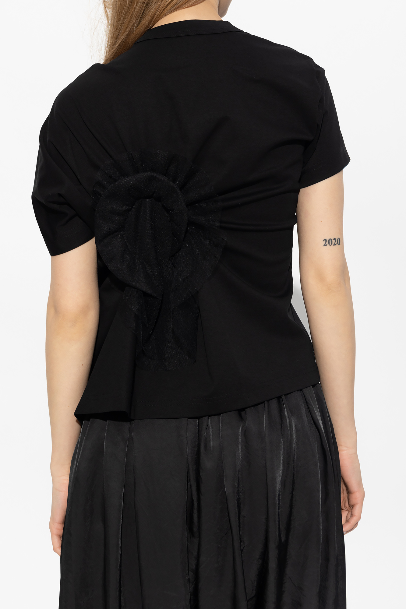 Comme des Garçons Noir Kei Ninomiya Cotton T-shirt | Women's